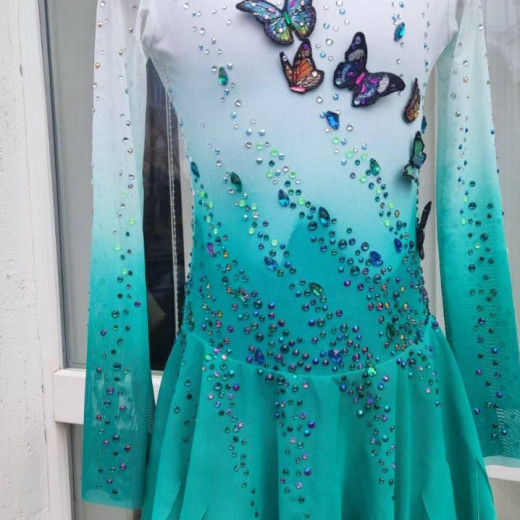 Butterfly competition dress