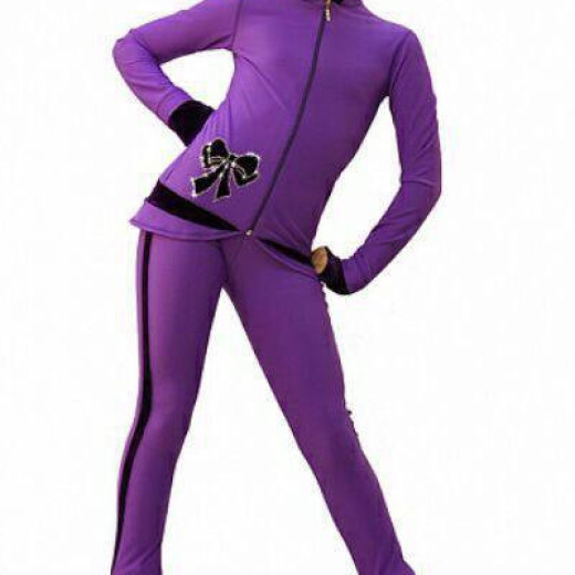 Butterfly purple suit