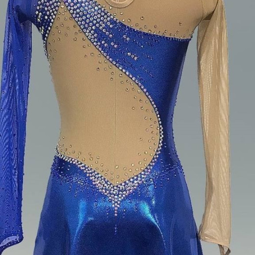 Blue Sky competition dress